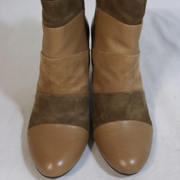 Poetic Licence Patchwork Places Leather Ankle Boot - Picture 3 of 7